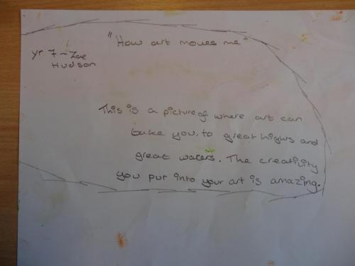 4.2 Zoe Hudson - Year 7